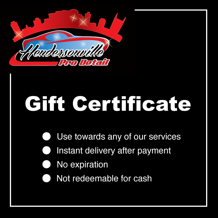 Gift Certificate